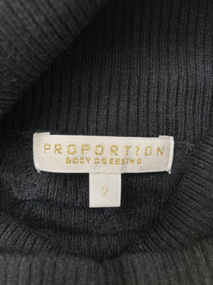 PROPORTION/ニット/セーター/トップス/ブラック/2