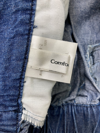Comfort basic/コンフォートベーシック/デニムパンツ/パンツ/ネイビー/LL