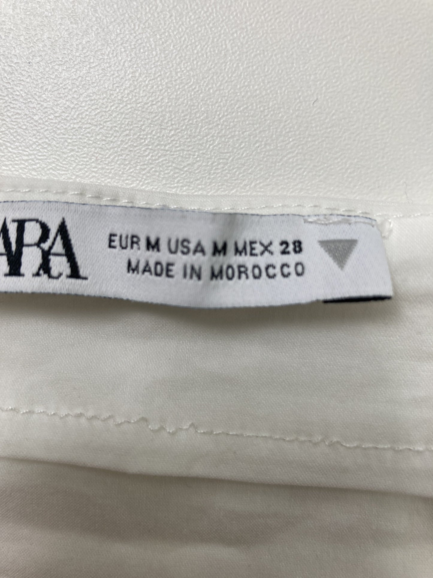 ZARA/ザラ/シャツ/ブラウス/トップス/ホワイト/M