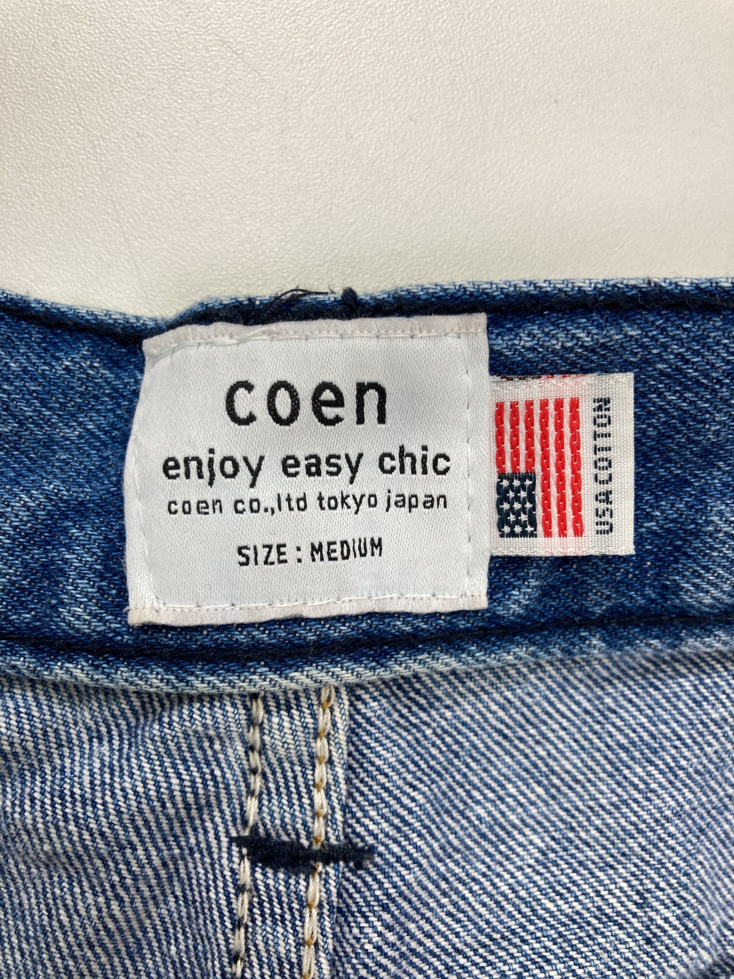 coen/コーエン/デニムパンツ/パンツ/ブルー/MEDIUM