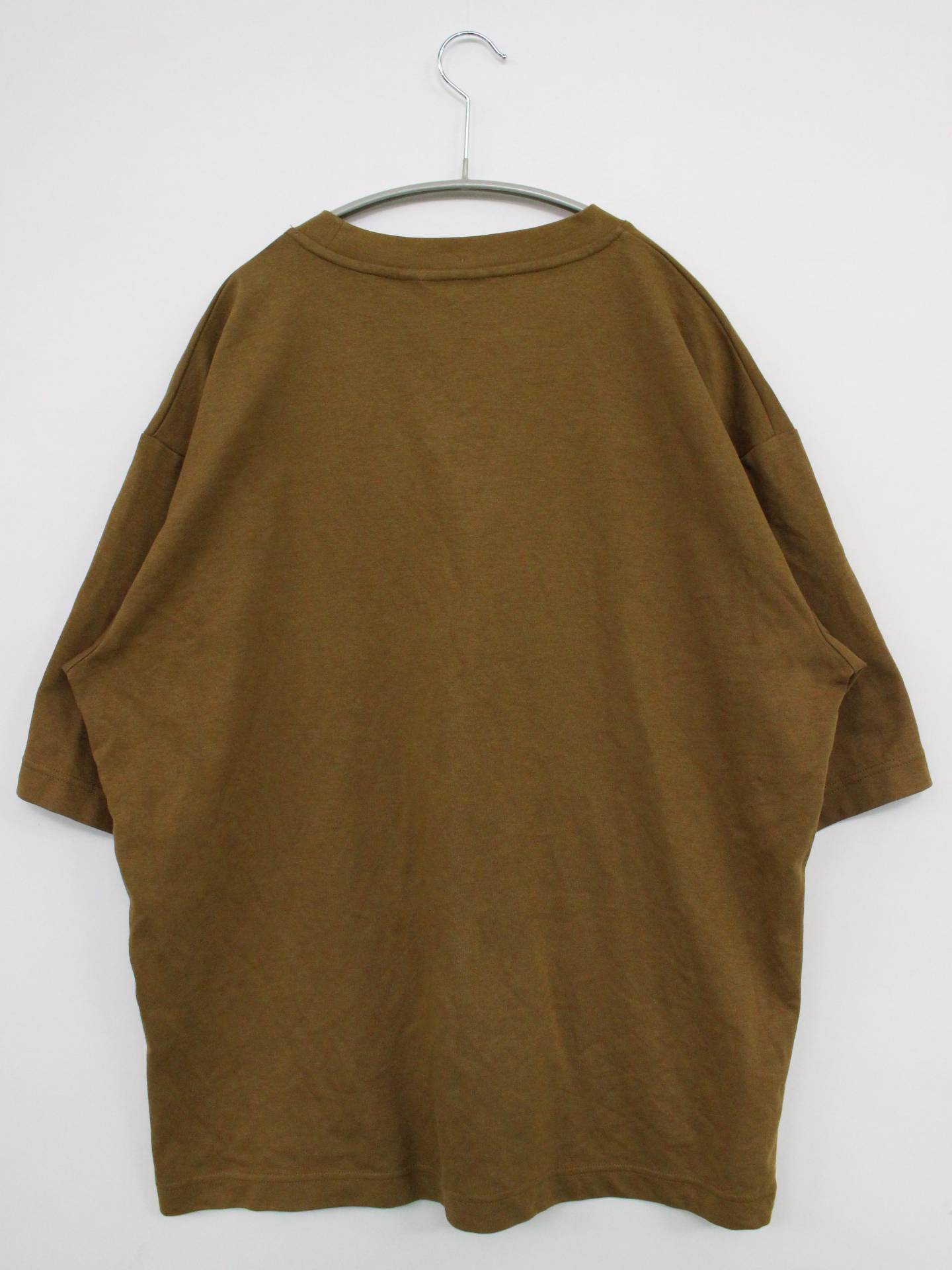 UNIQLO/ユニクロ/Tシャツ/カットソー/トップス/ブラウン/L