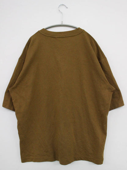 UNIQLO/ユニクロ/Tシャツ/カットソー/トップス/ブラウン/L