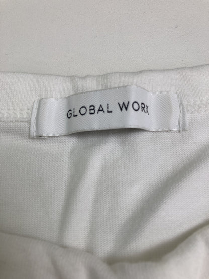 GLOBAL WORK/グローバルワーク/Tシャツ/カットソー/トップス/ホワイト/F