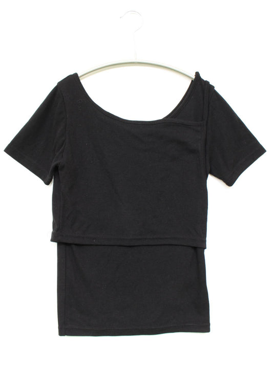 UNE MANSION/Tシャツ/カットソー/トップス/ブラック/F