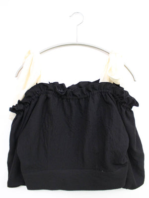 ems/エムズエキサイト/シャツ/ブラウス/トップス/ブラック/F