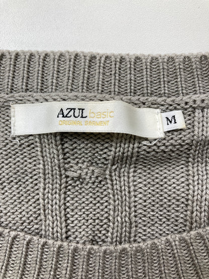 AZUL/アズール/ニット/セーター/トップス/グレー/M