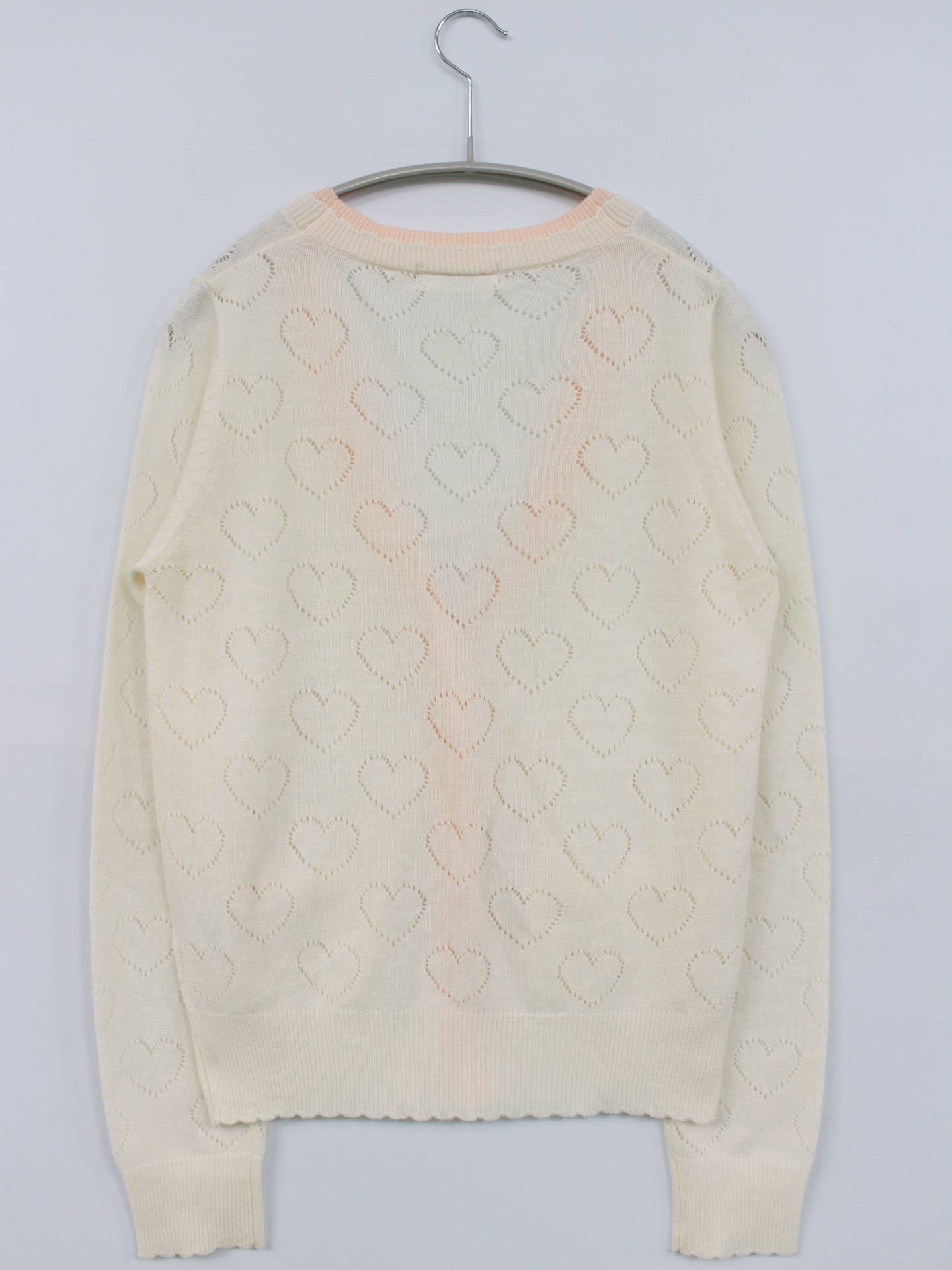 カーディガン/ボレロ/トップス/アイボリー/M