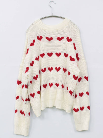 ROMWE/ロムウィー/ニット/セーター/トップス/ホワイト/L