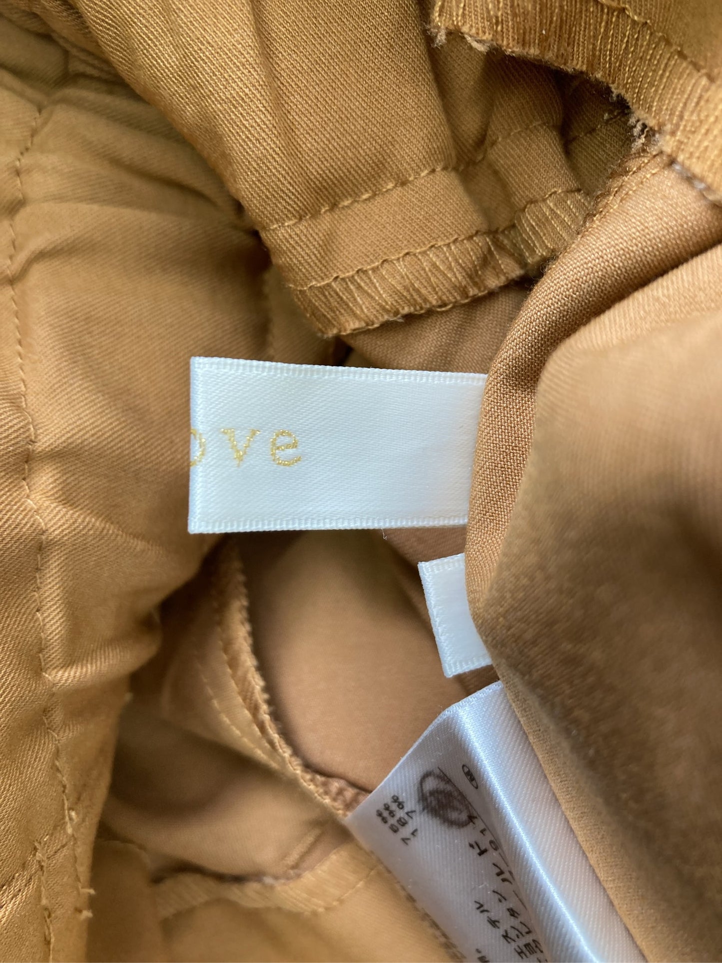 grove/グローブ/スラックス/パンツ/ブラウン/L