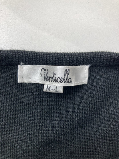 Venticello/シャツ/ブラウス/トップス/ブラック/M〜L