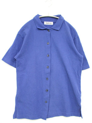 VISUTO SU/シャツ/ブラウス/トップス/ブルー/M~L