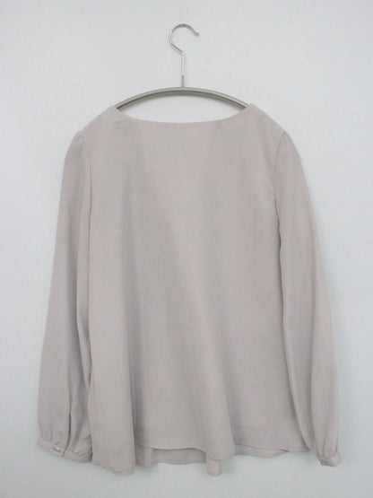 NATURAL BEAUTY BASIC/ナチュラルビューティーベーシック/シャツ/ブラウス/トップス/グレー/M