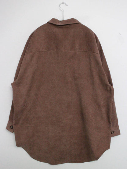 continuer de NICE CLAUP/コンティニューデナイスクラップ/シャツ/ブラウス/トップス/ブラウン