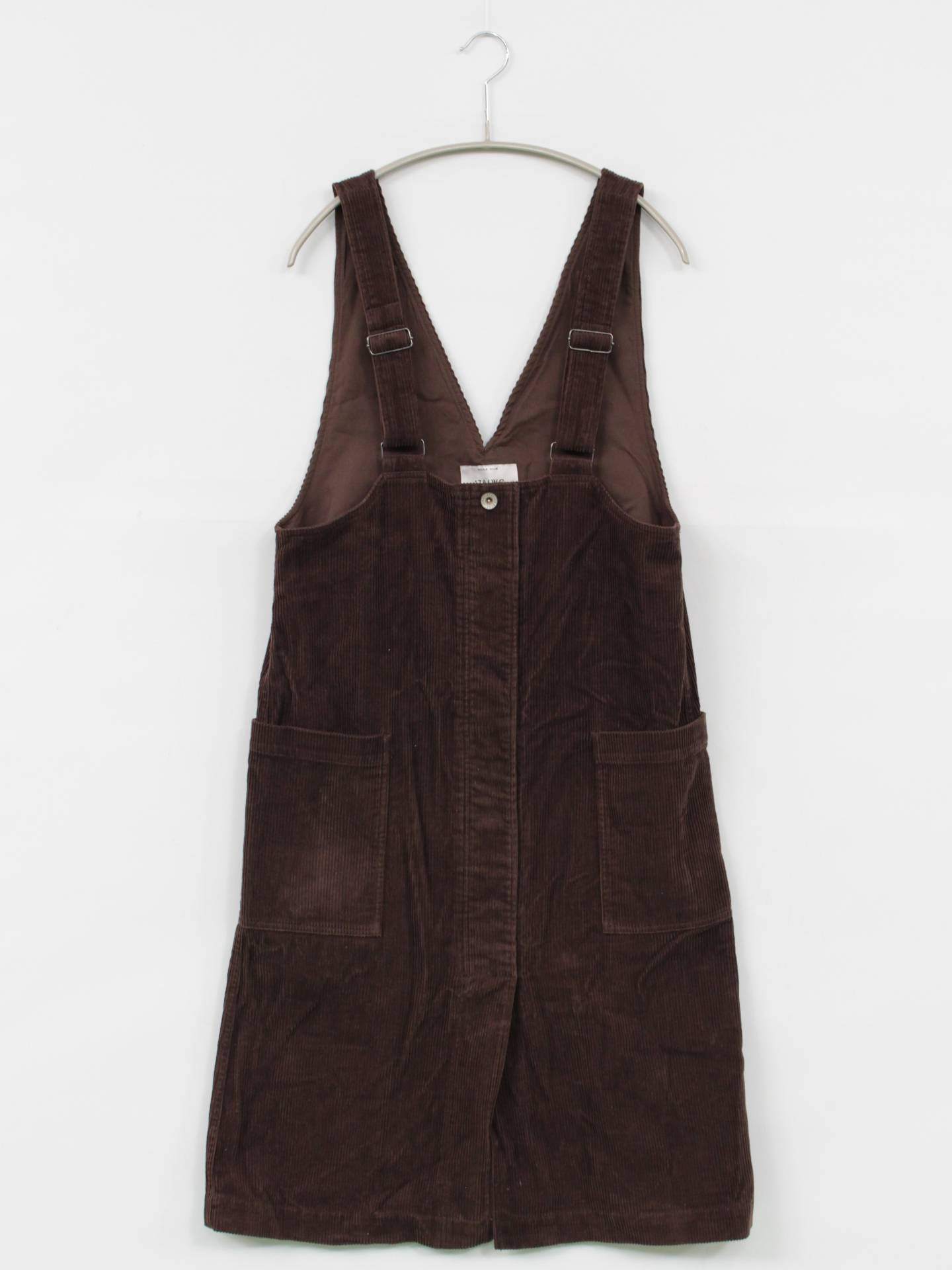 NICOLE CLUB/ジャンパースカート/ワンピース/ドレス/ブラウン/38