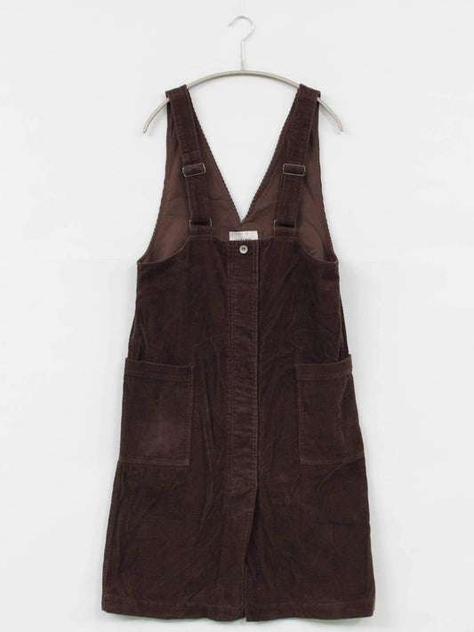 NICOLE CLUB/ジャンパースカート/ワンピース/ドレス/ブラウン/38