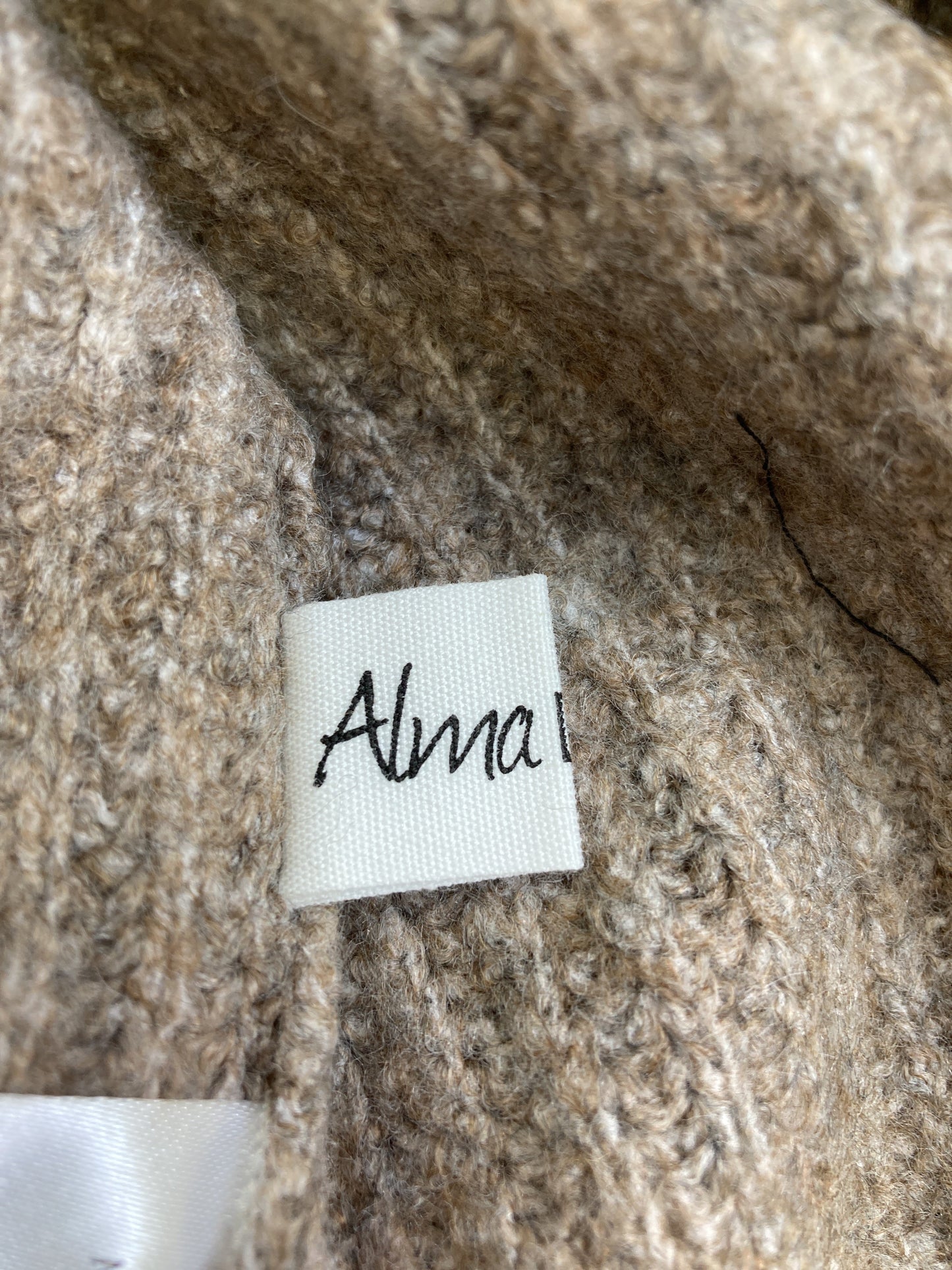 Alma Design/アルマデザイン/ニット/セーター/トップス/ベージュ/M