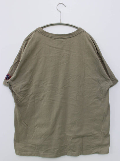 OUTDOOR/Tシャツ/カットソー/トップス/カーキ/L