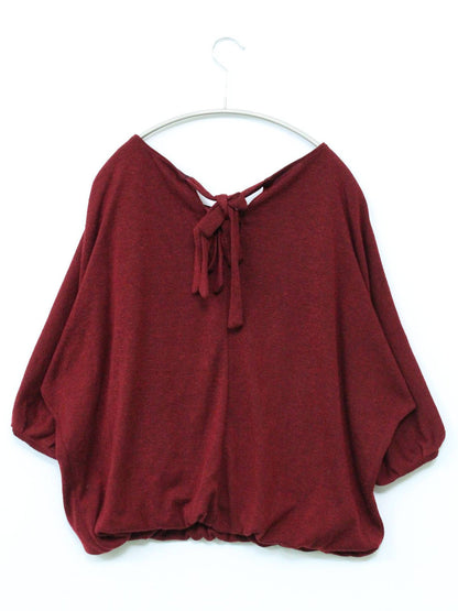 marshmallow crown/Tシャツ/カットソー/トップス/レッド/F