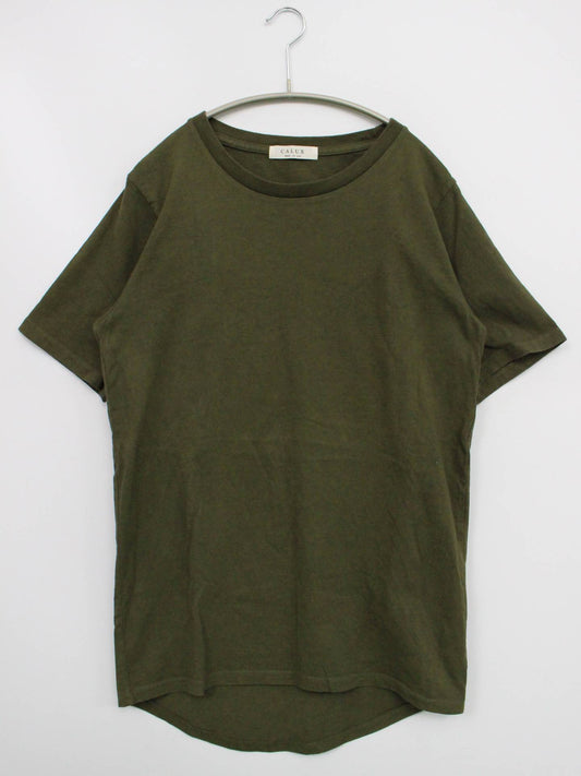 CALUX/Tシャツ/カットソー/トップス/カーキ