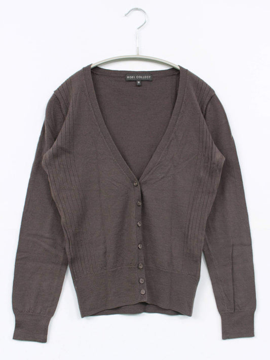 KOFI COLLECT/カーディガン/ボレロ/トップス/ブラウン/M