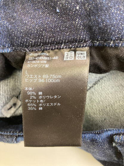 UNIQLO/ユニクロ/デニムパンツ/パンツ/ネイビー/L