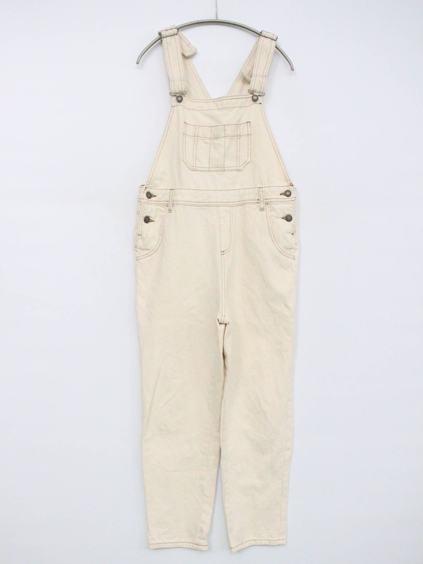 つなぎ/オールインワン/オールインワン・サロペット/アイボリー/M