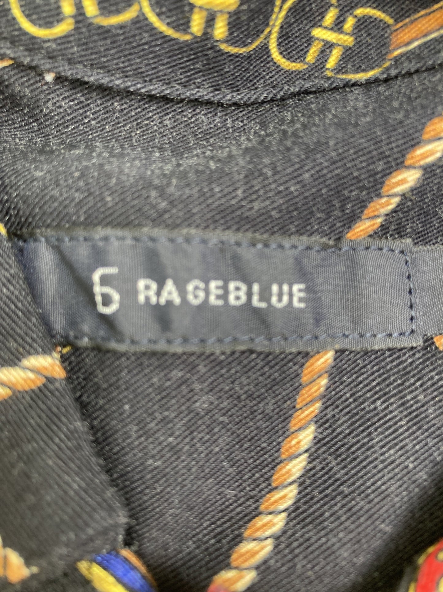 RAGE BLUE/レイジブルー/シャツ/ブラウス/トップス/ブラック/L