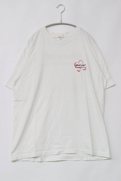 WHAT'S UP/Tシャツ/カットソー/トップス/ホワイト/XL