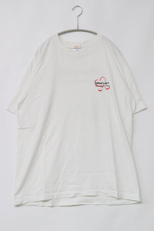 WHAT'S UP/Tシャツ/カットソー/トップス/ホワイト/XL