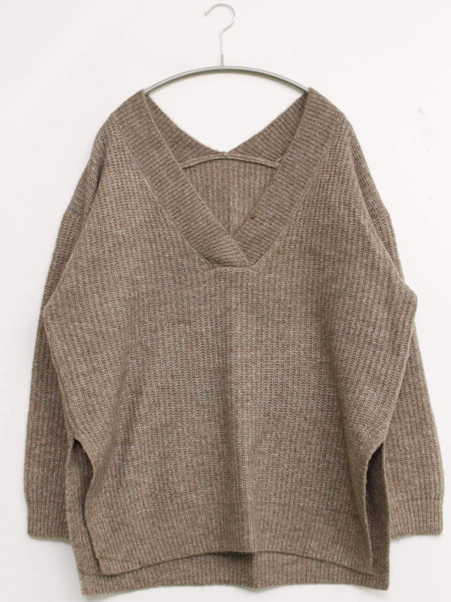 Alma Design/アルマデザイン/ニット/セーター/トップス/ベージュ/M