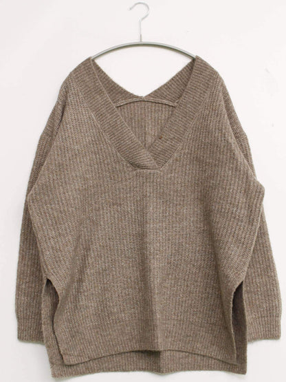Alma Design/アルマデザイン/ニット/セーター/トップス/ベージュ/M