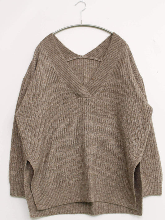 Alma Design/アルマデザイン/ニット/セーター/トップス/ベージュ/M