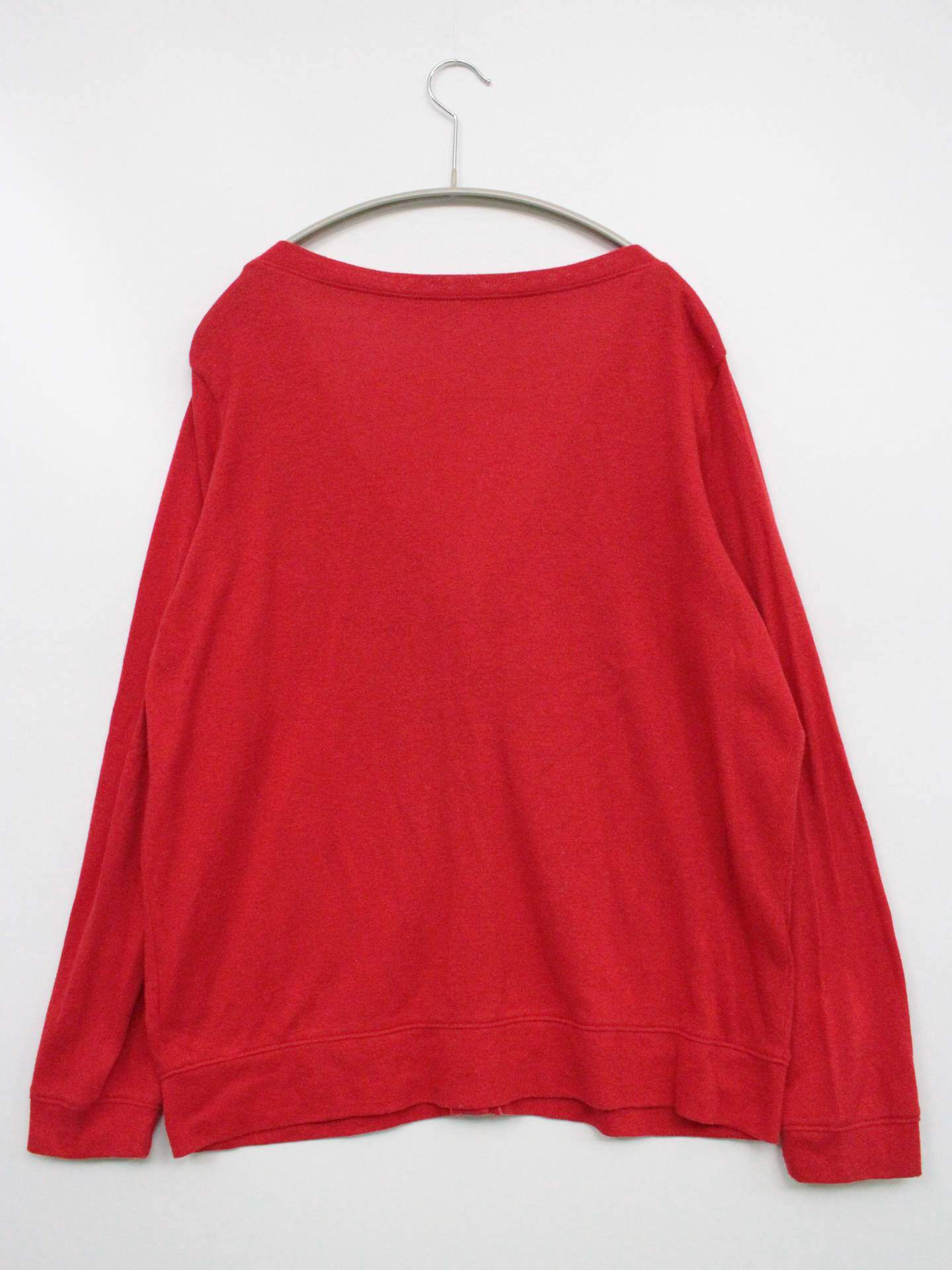 カーディガン/ボレロ/トップス/レッド/M