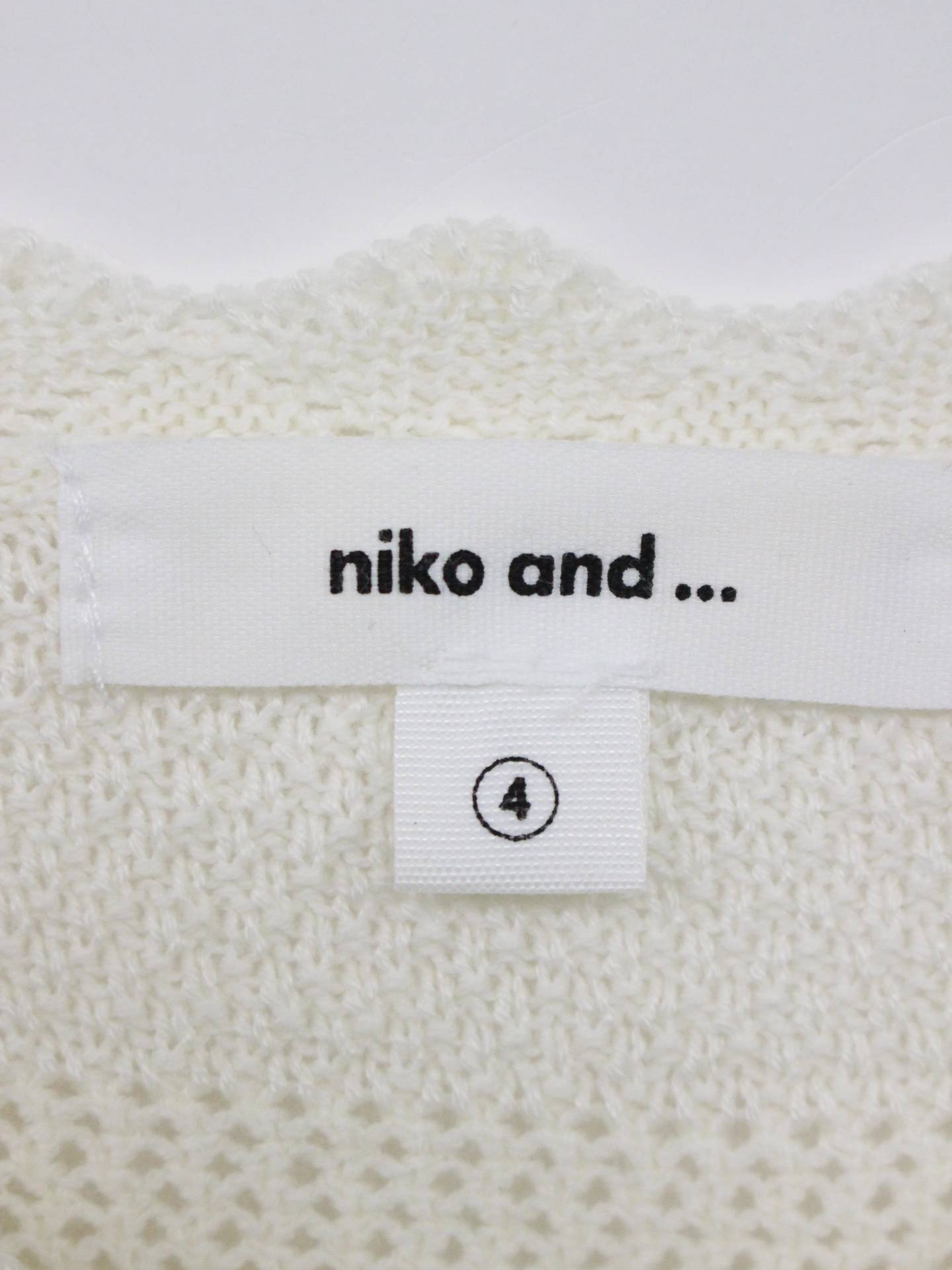 niko and .../ニコアンド/ノースリーブ/トップス/ホワイト/4
