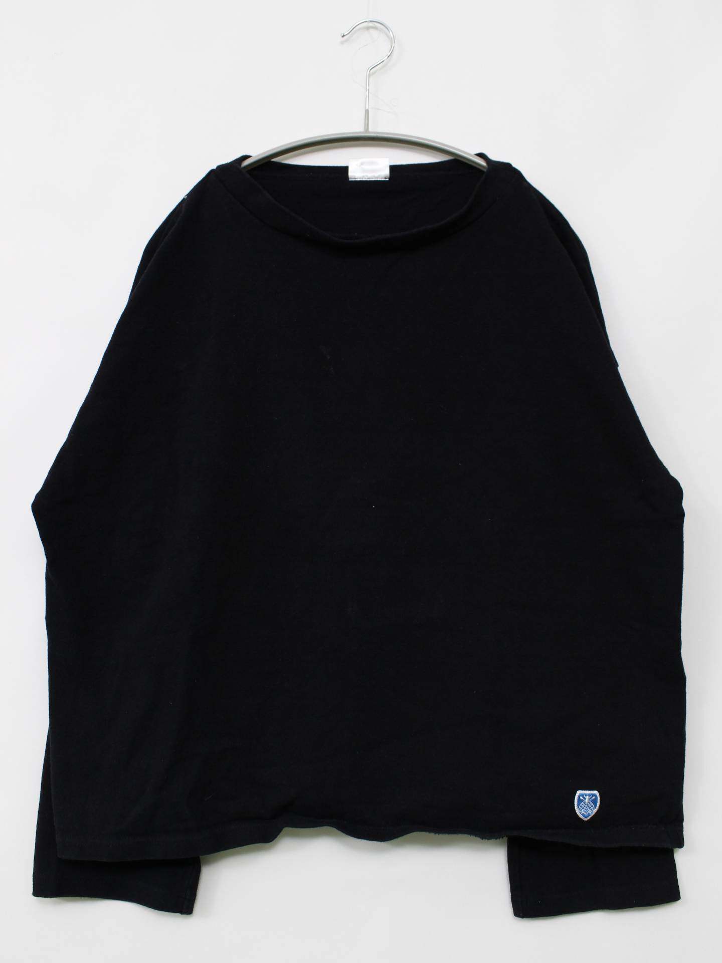 ORCIVAL/オーシバル/Tシャツ/カットソー/トップス/ブラック/1