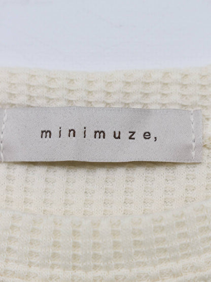 minimuze/ワンピース/ワンピース/ドレス/ホワイト