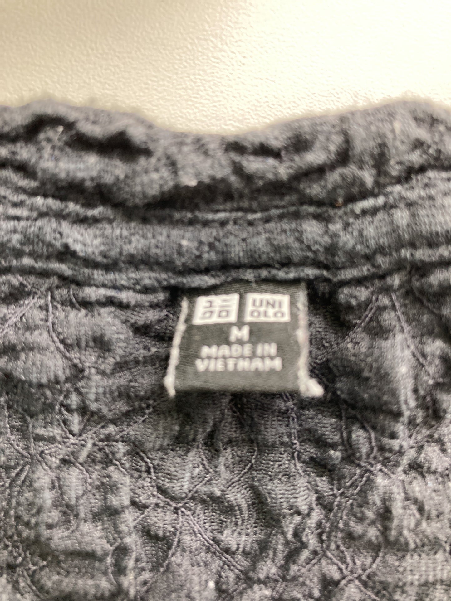 UNIQLO/ユニクロ/Tシャツ/カットソー/トップス/ブラック/M
