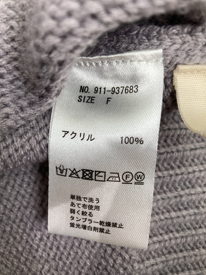 Ray Cassin/レイカズン/カーディガン/ボレロ/トップス/グレー/F