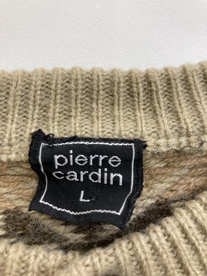 pierre cardin/ニット/セーター/トップス/ベージュ/L