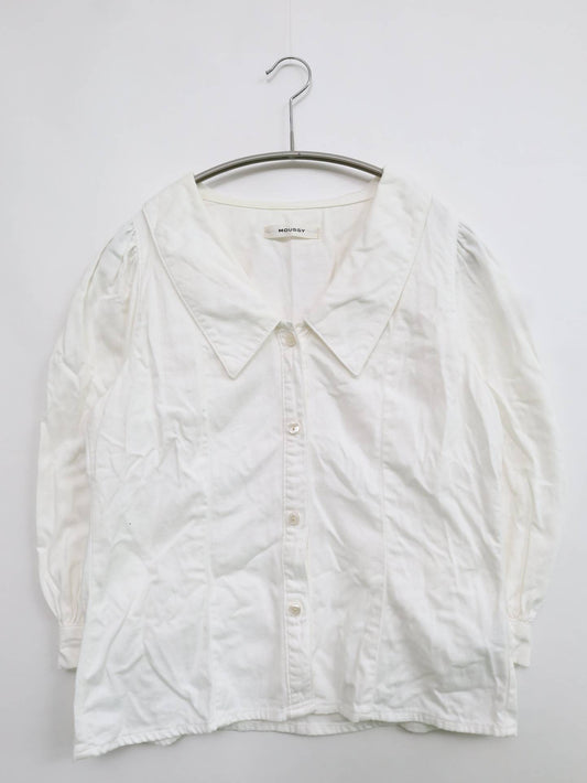 MOUSSY/マウジー/シャツ/ブラウス/トップス/ホワイト/1