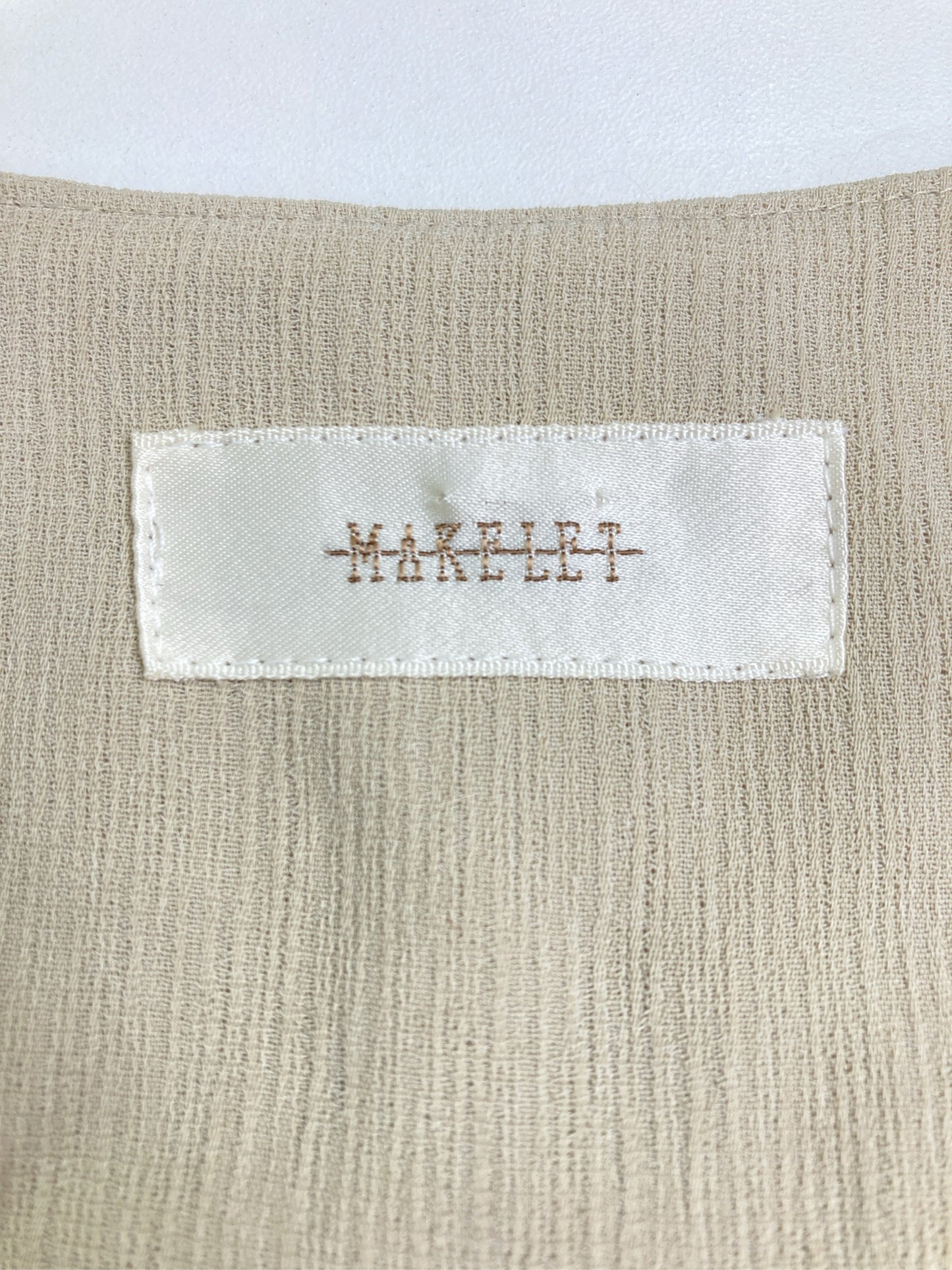 MAKELET/メイクレット/ベスト/トップス/ベージュ/9R