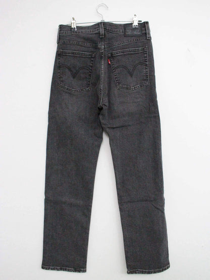 WEDGIE TRAIGTH/デニムパンツ/パンツ/ブラック/27