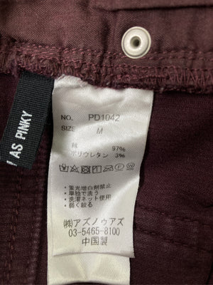 AS KNOW AS PINKY/アズノゥアズピンキー/その他パンツ/パンツ/パープル/M