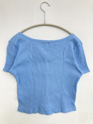 GAP/ギャップ/Tシャツ/カットソー/トップス/ブルー/XXS