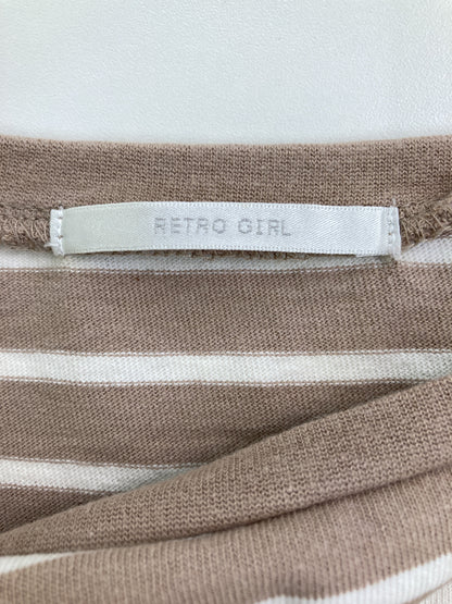 RETRO GIRL/レトロガール/Tシャツ/カットソー/トップス/ベージュ/M