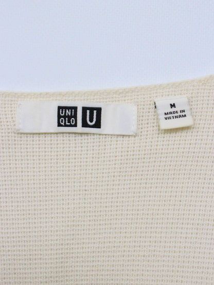 UNIQLO/ユニクロ/カーディガン/ボレロ/トップス/アイボリー/M