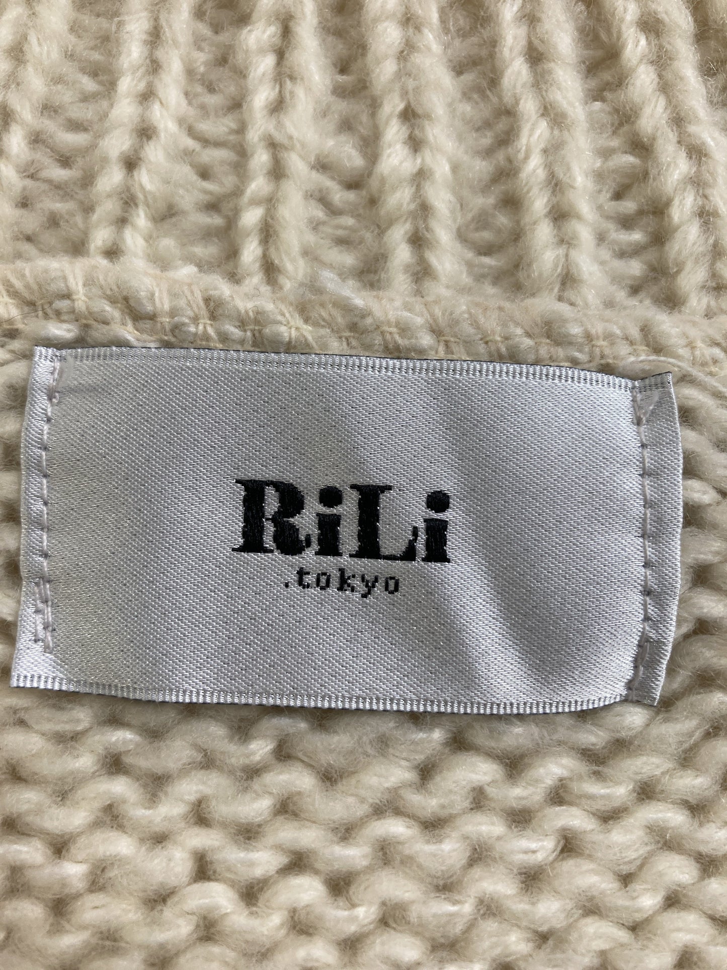RiLi.tokyo/カーディガン/ボレロ/トップス/ベージュ/FREE