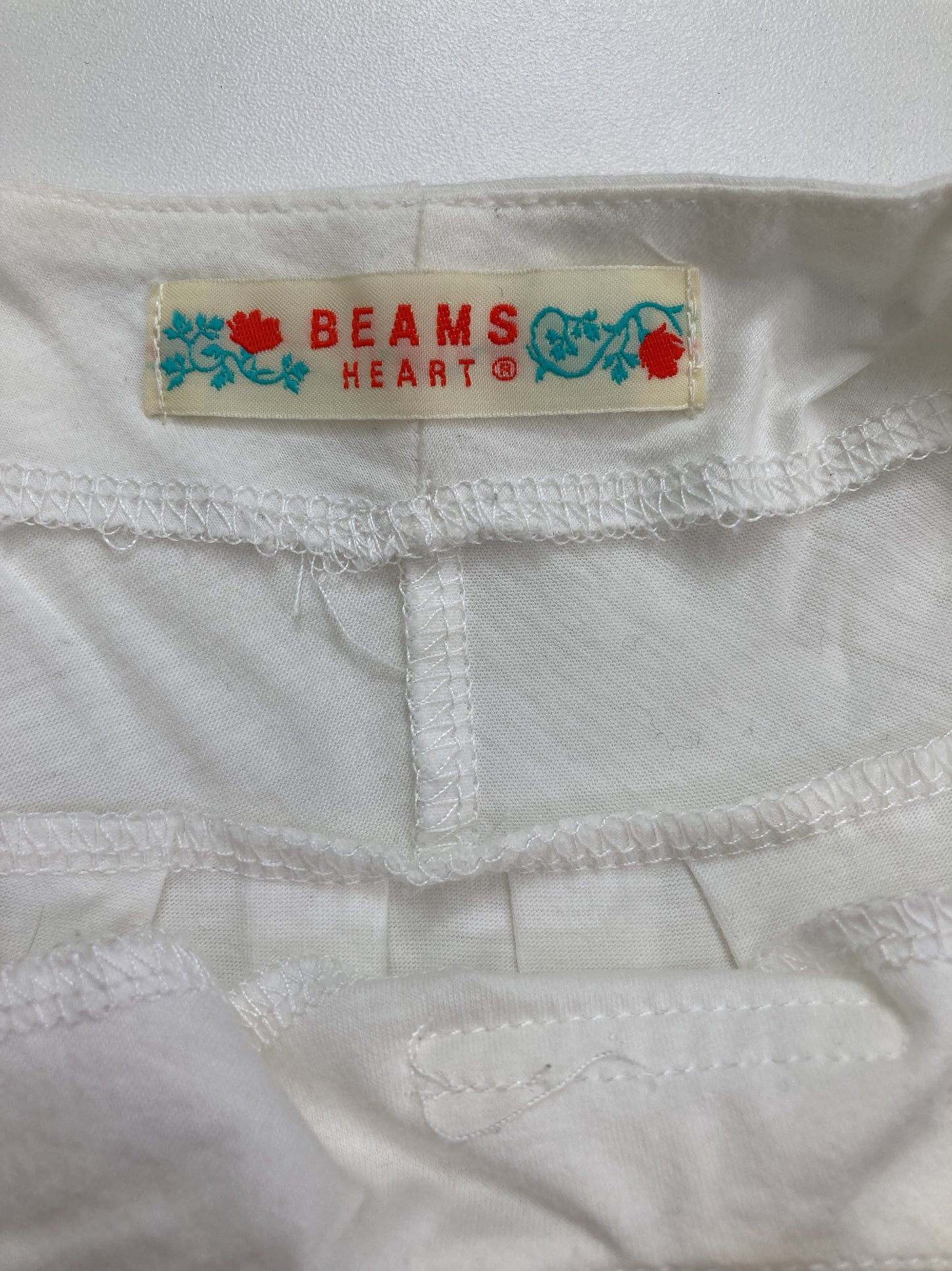 BEAMS HEART/ビームスハート/Tシャツ/カットソー/トップス/ホワイト