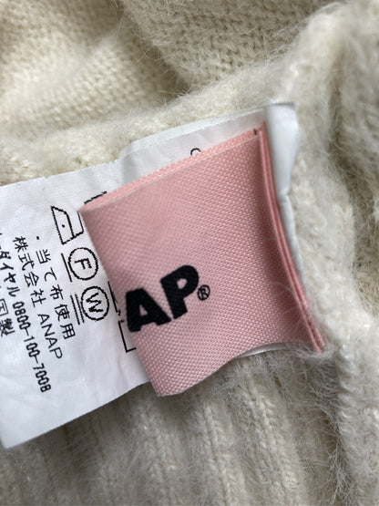 ANAP/アナップ/ニット/セーター/トップス/アイボリー/F