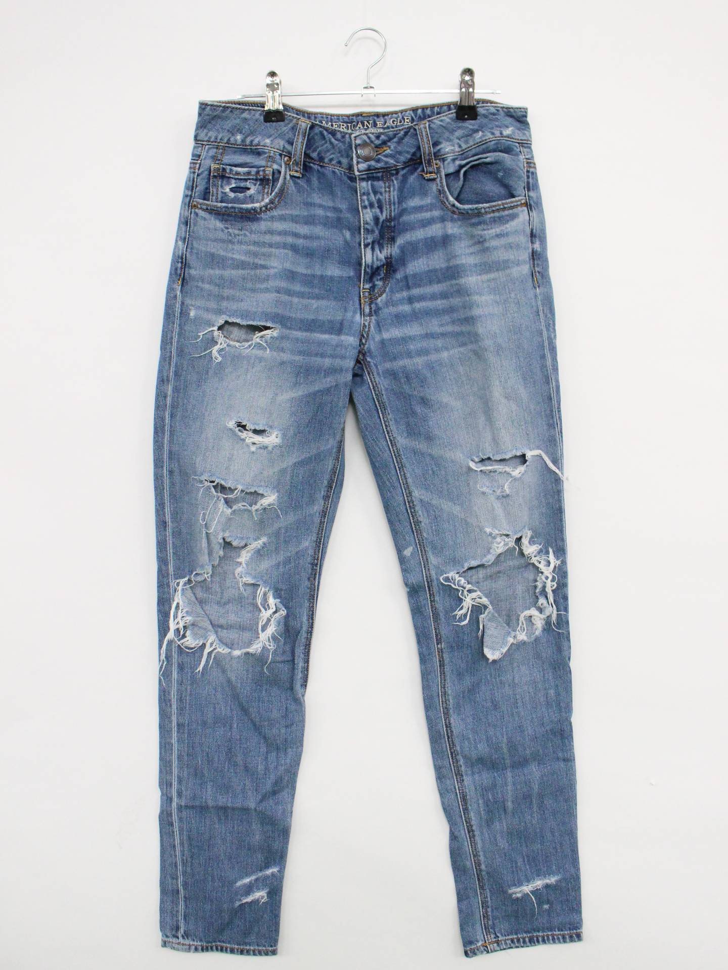 AMERICAN EAGLE/デニムパンツ/パンツ/スカイブルー/US 0 REGULAR/CN 155/62A